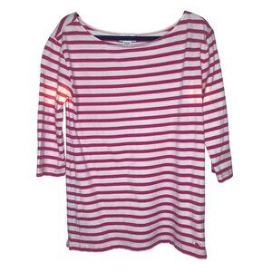 Vineyard Vines Top Womens‎ Size S Striped Pullover Vacation Beach Coastal Resort